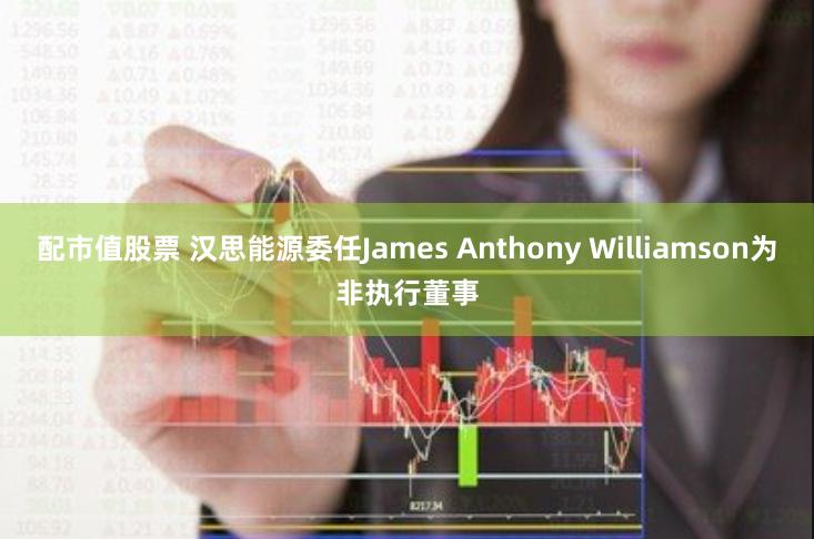 配市值股票 汉思能源委任James Anthony Williamson为非执行董事